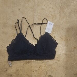 Kohl's Navy Lace Bralette